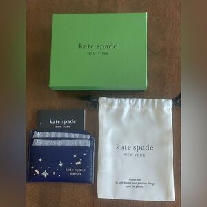 Brand New - Kate Spade Navy Star Card Holder